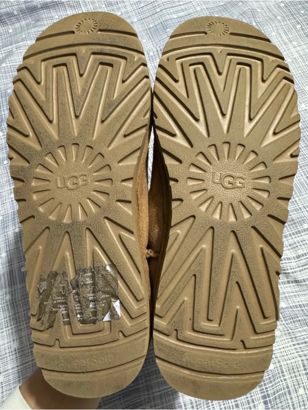Ugg Classic Ultra Mini Boots Chestnut Size 8 GUC! - Picture 15 of 15